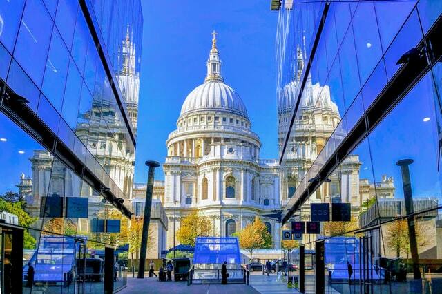 zona de la catedral de san pablo de londres